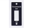 Resopal-Schild "Türautomatik aus / ein"